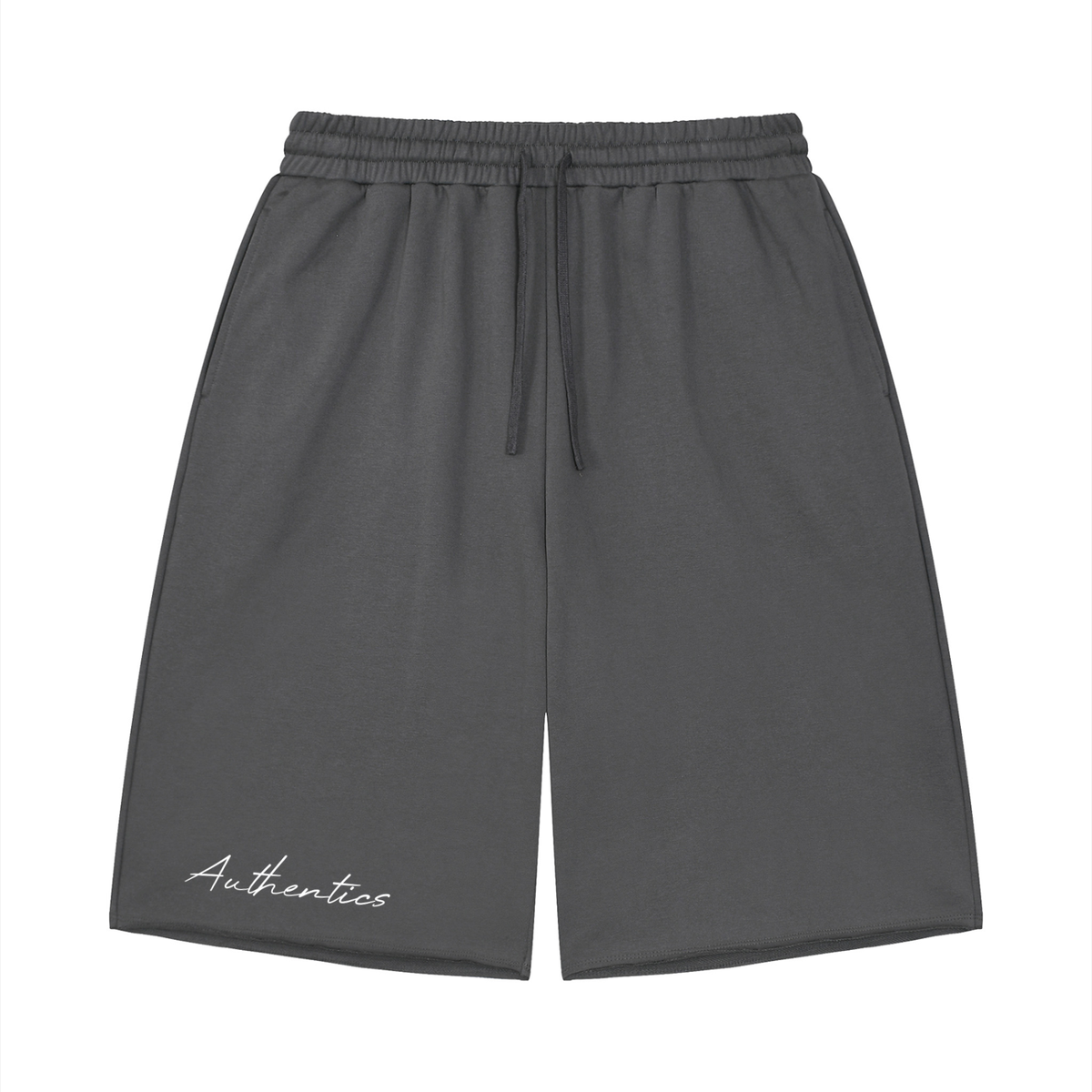 Unisex Loose Raw Edge Shorts