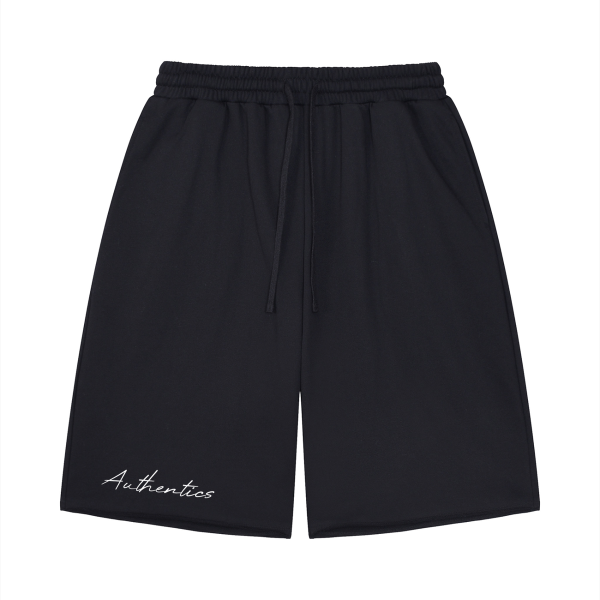 Unisex Loose Raw Edge Shorts