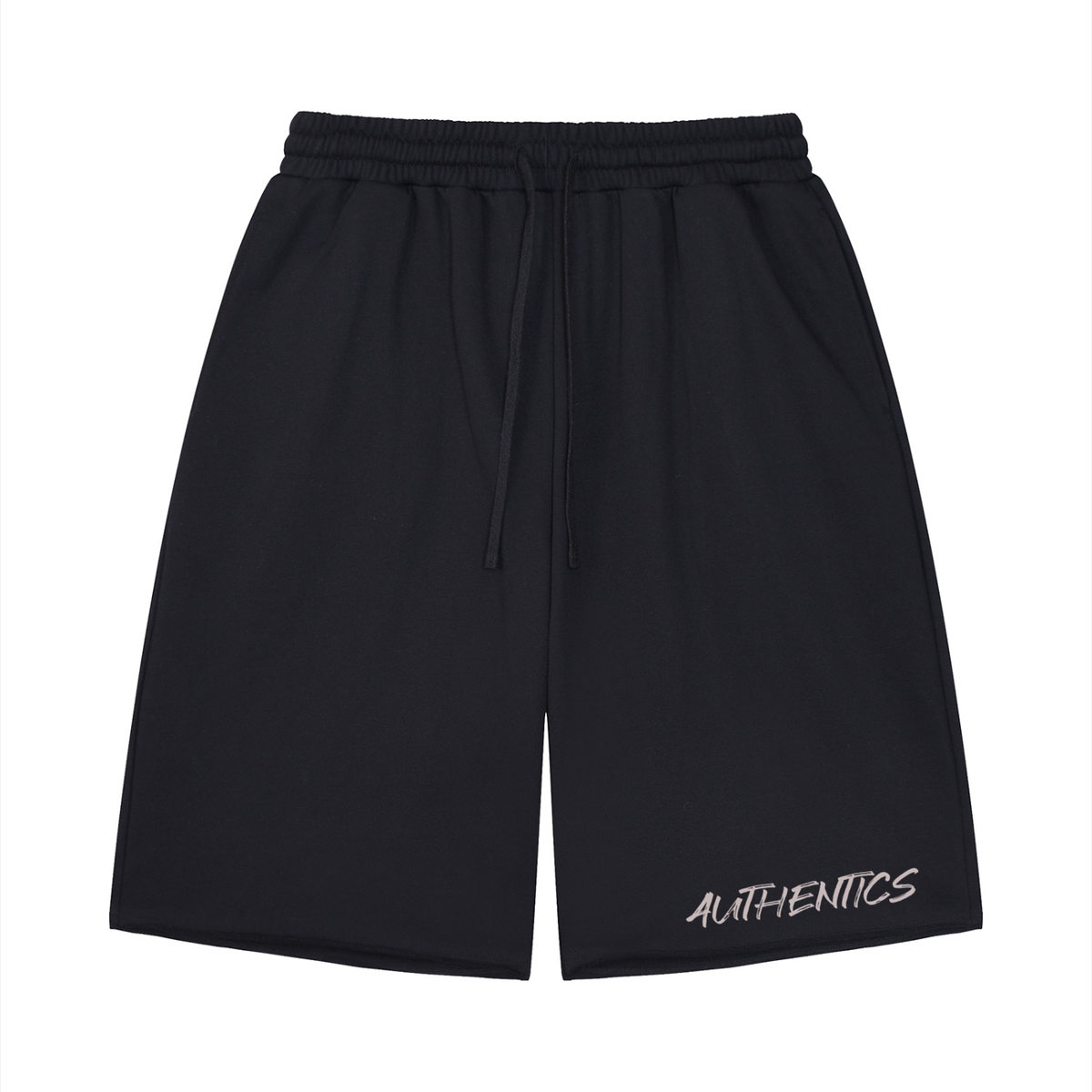 Unisex Loose Raw Edge Shorts