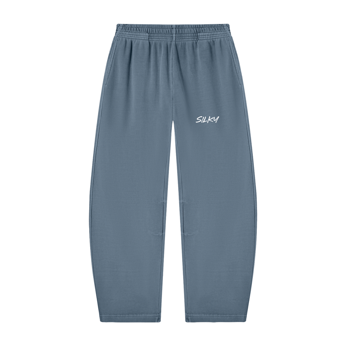 Unisex Vintage Washed Barrel Leg Sweatpants