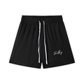 Mesh Drawstring Shorts