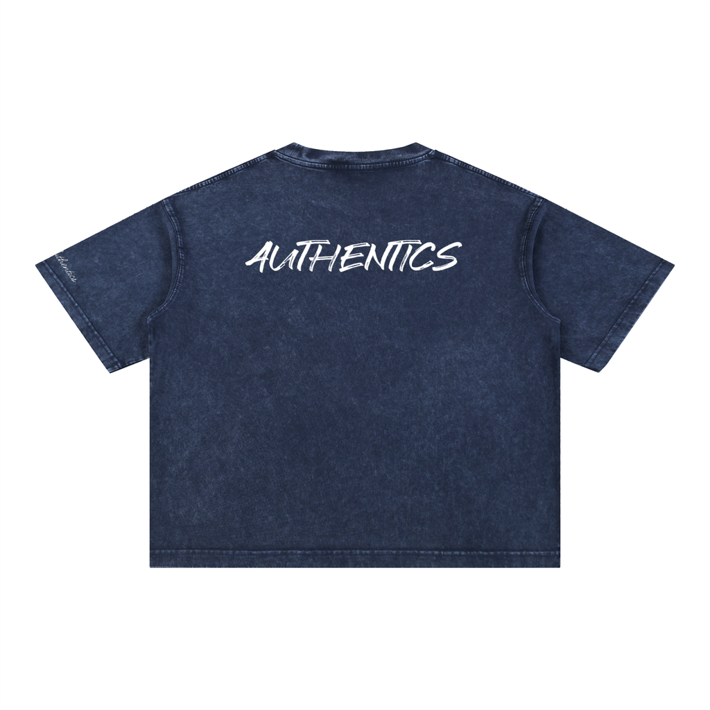 Mineral Wash Boxy Cotton T-Shirt