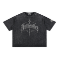 Mineral Wash Boxy Cotton T-Shirt
