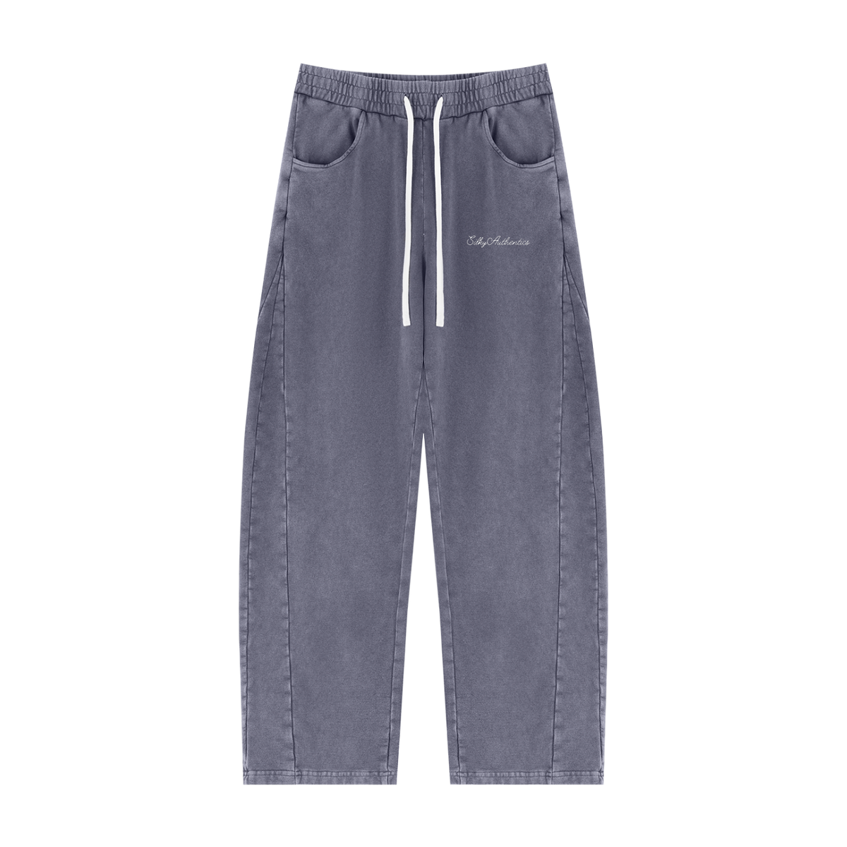Unisex Mineral Wash Barrel Sweatpants