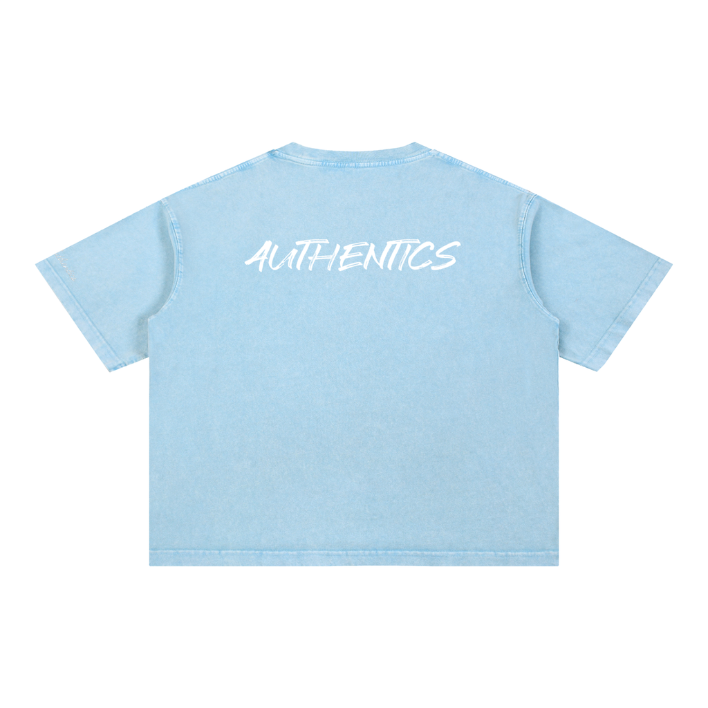 Mineral Wash Boxy Cotton T-Shirt