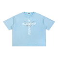 Mineral Wash Boxy Cotton T-Shirt
