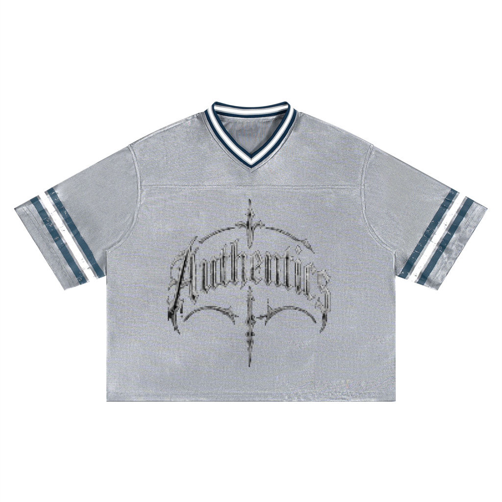 Unisex Boxy Striped Soccer Jersey