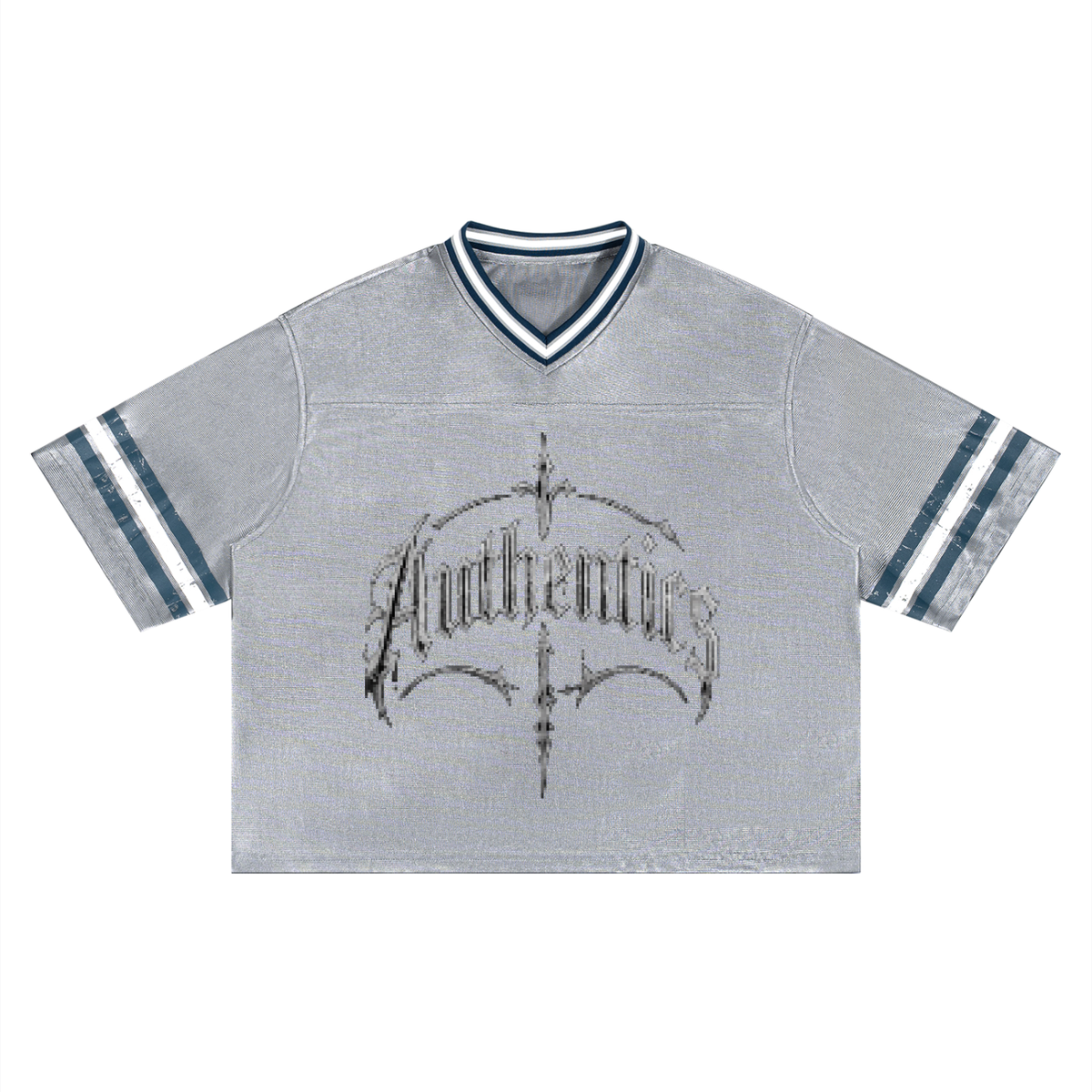 Unisex Boxy Striped Soccer Jersey