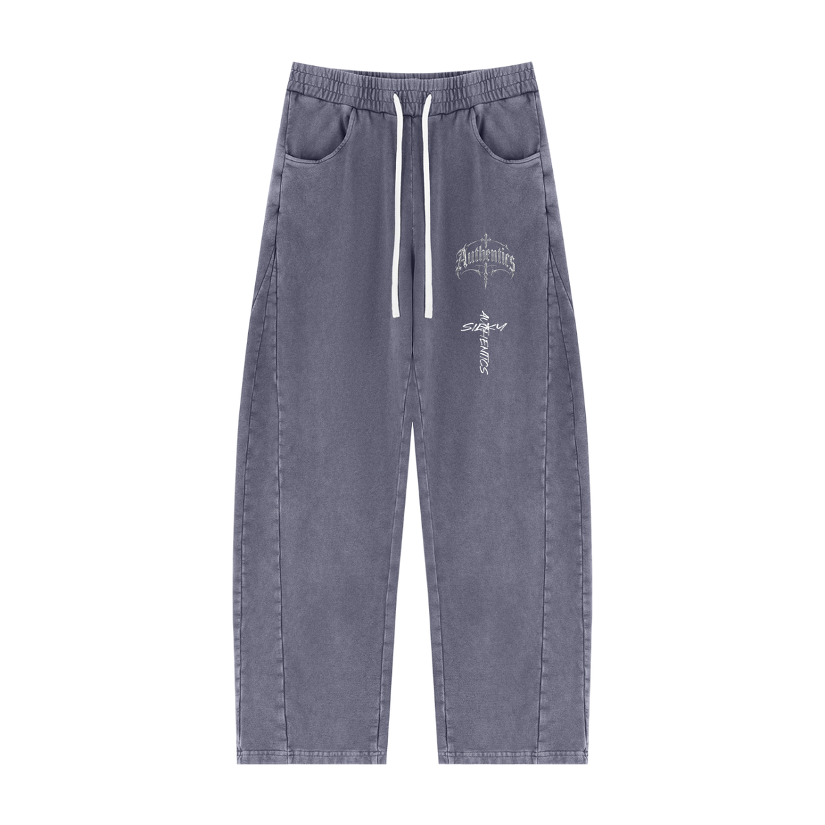 Unisex Mineral Wash Barrel Sweatpants