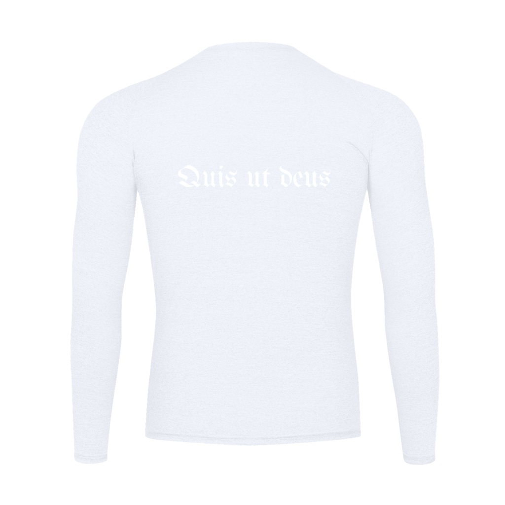 Compression long sleeve gym tee