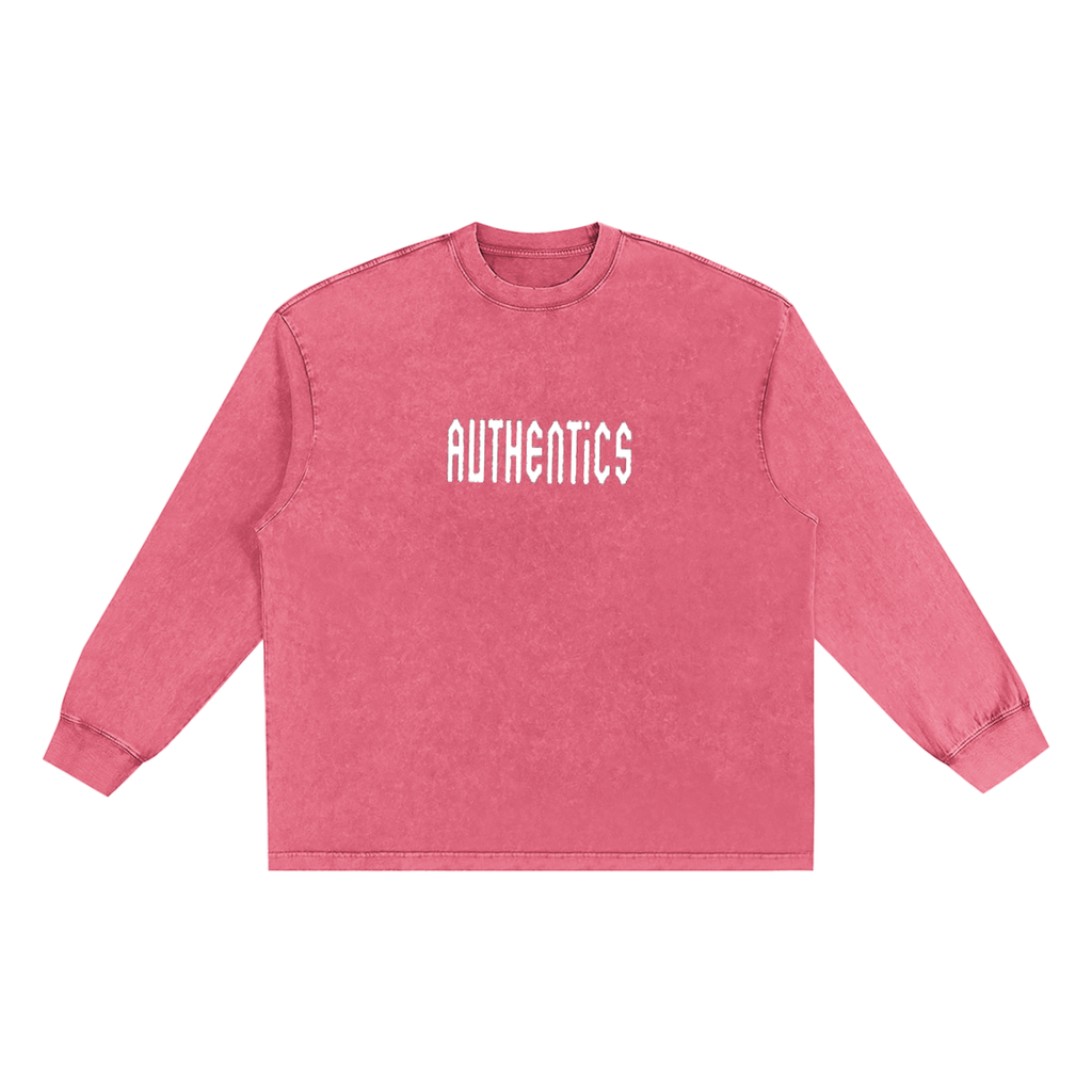 Snow Washed Frayed Edge T-Shirt