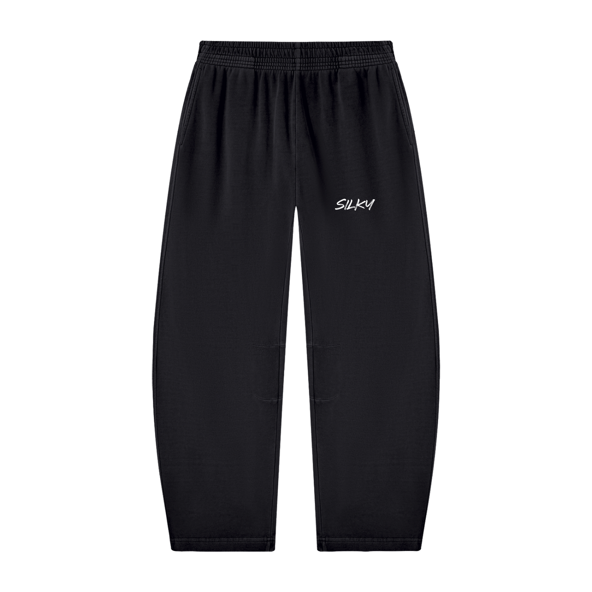Unisex Vintage Washed Barrel Leg Sweatpants