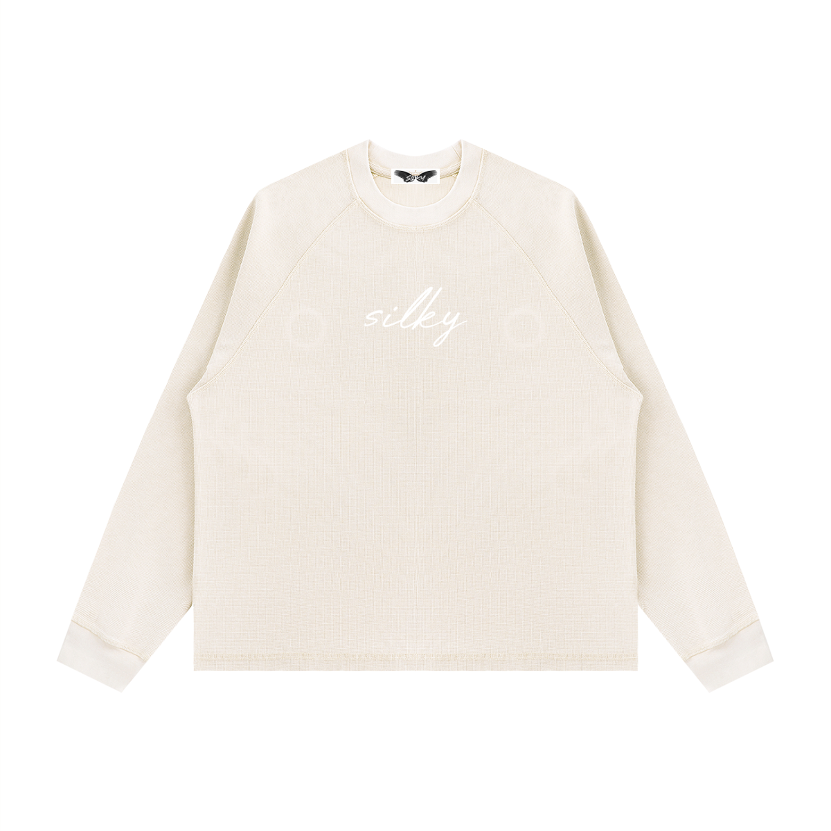 Unisex Vintage Wash Boxy  Waffle T-Shirt