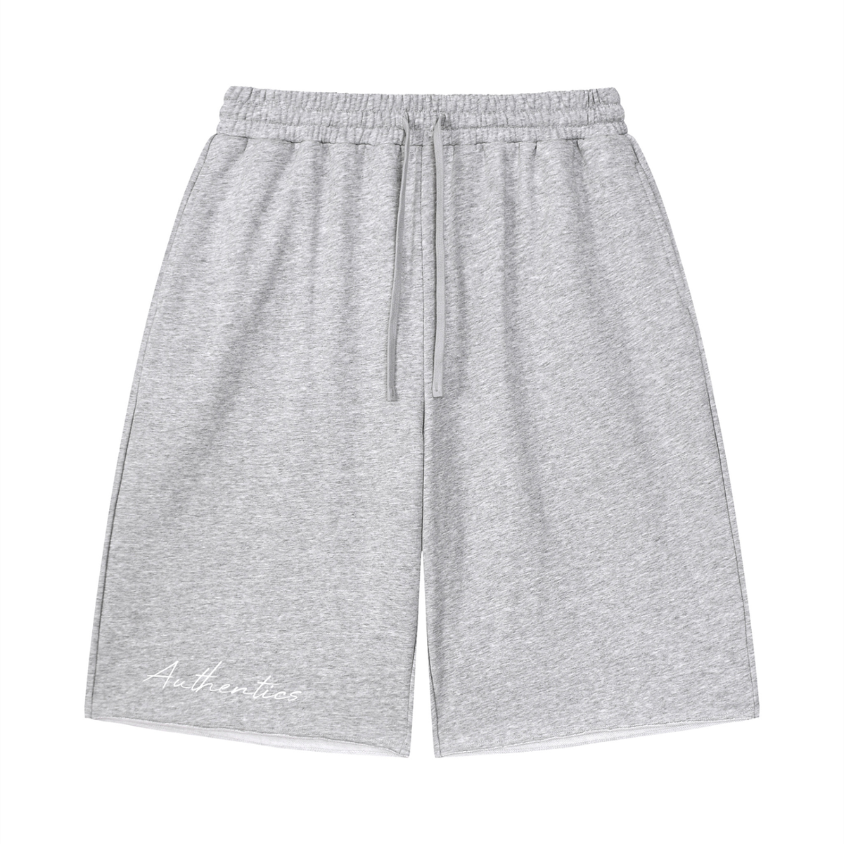 Unisex Loose Raw Edge Shorts