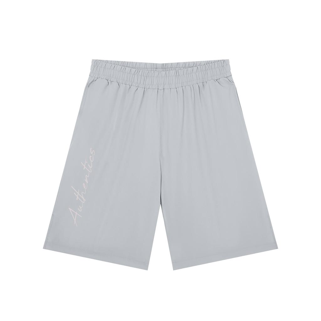 Men’s Solid Elastic Waist Shorts