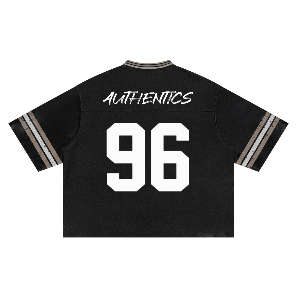 Unisex Boxy Striped Soccer Jersey