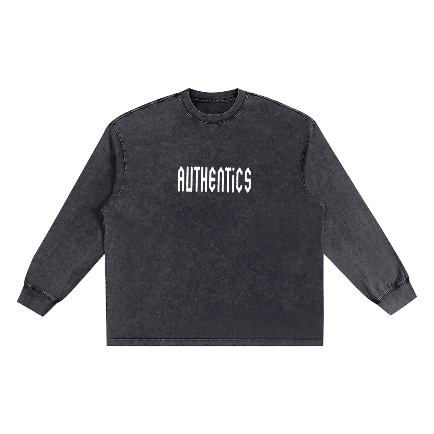 Snow Washed Frayed Edge T-Shirt