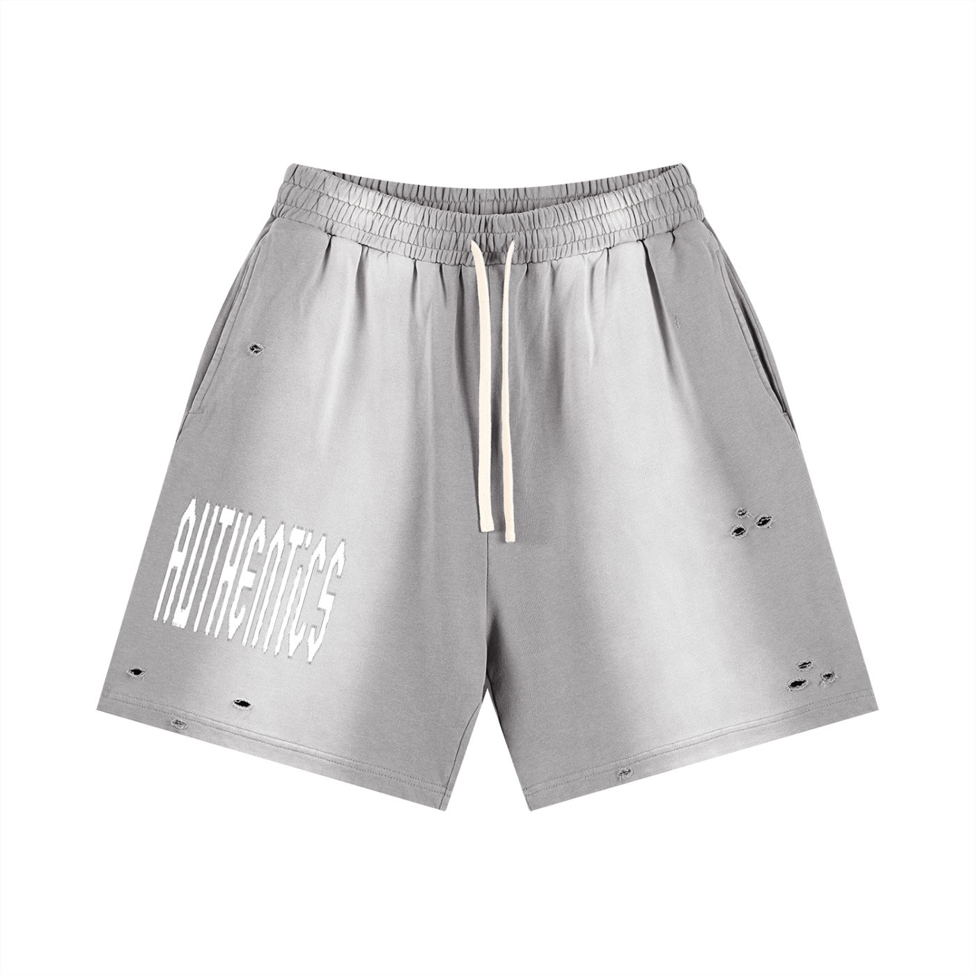 Sun Fade Distressed Shorts