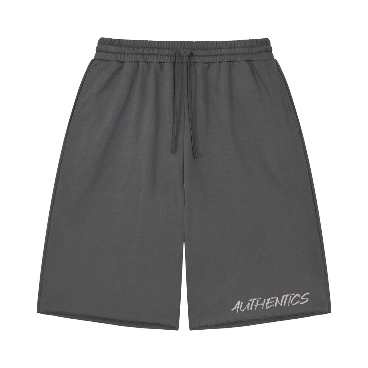 Unisex Loose Raw Edge Shorts