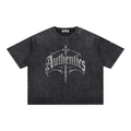 Mineral Wash Boxy Cotton T-Shirt