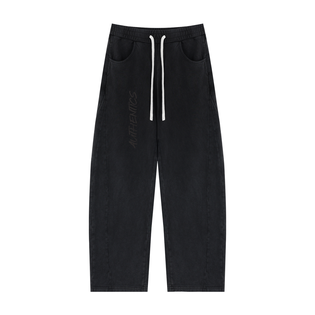 Unisex Mineral Wash Barrel Sweatpants