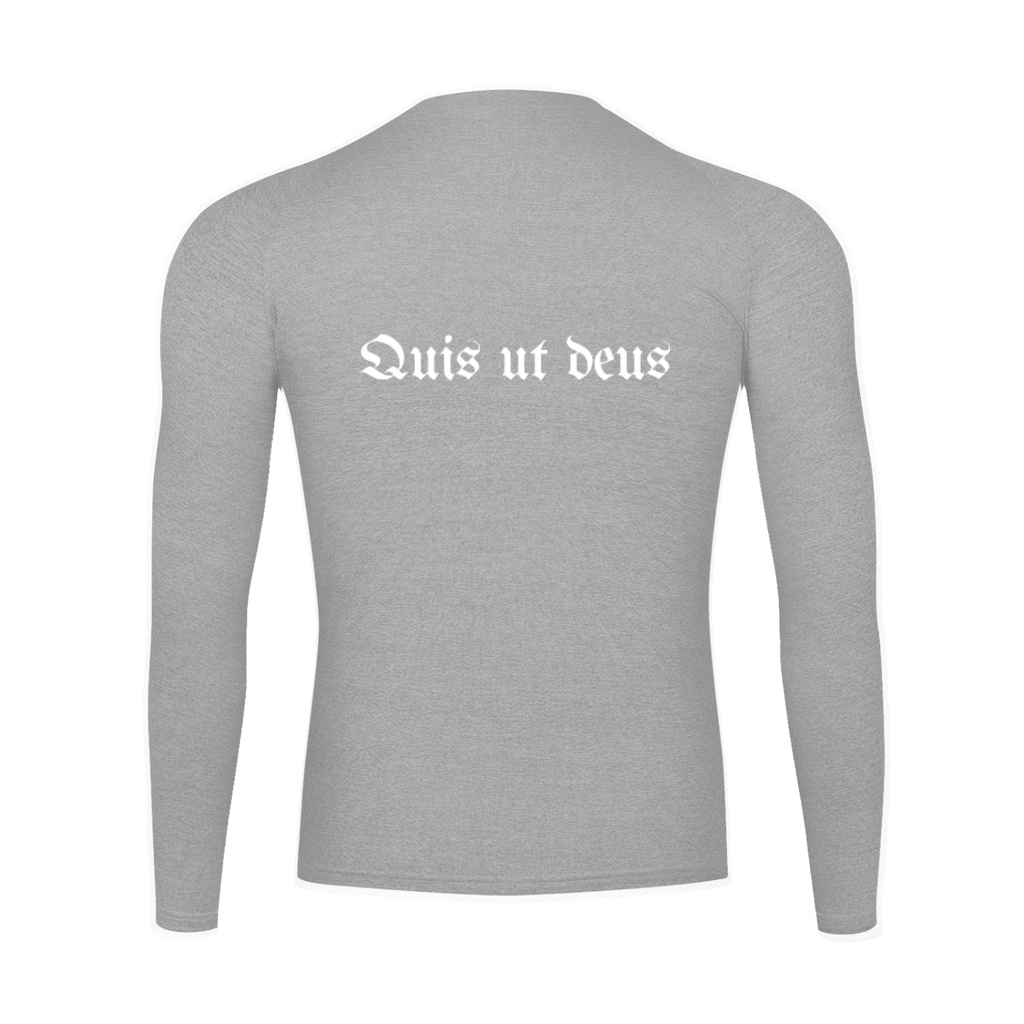 Compression long sleeve gym tee