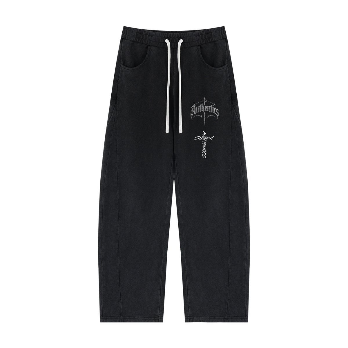 Unisex Mineral Wash Barrel Sweatpants