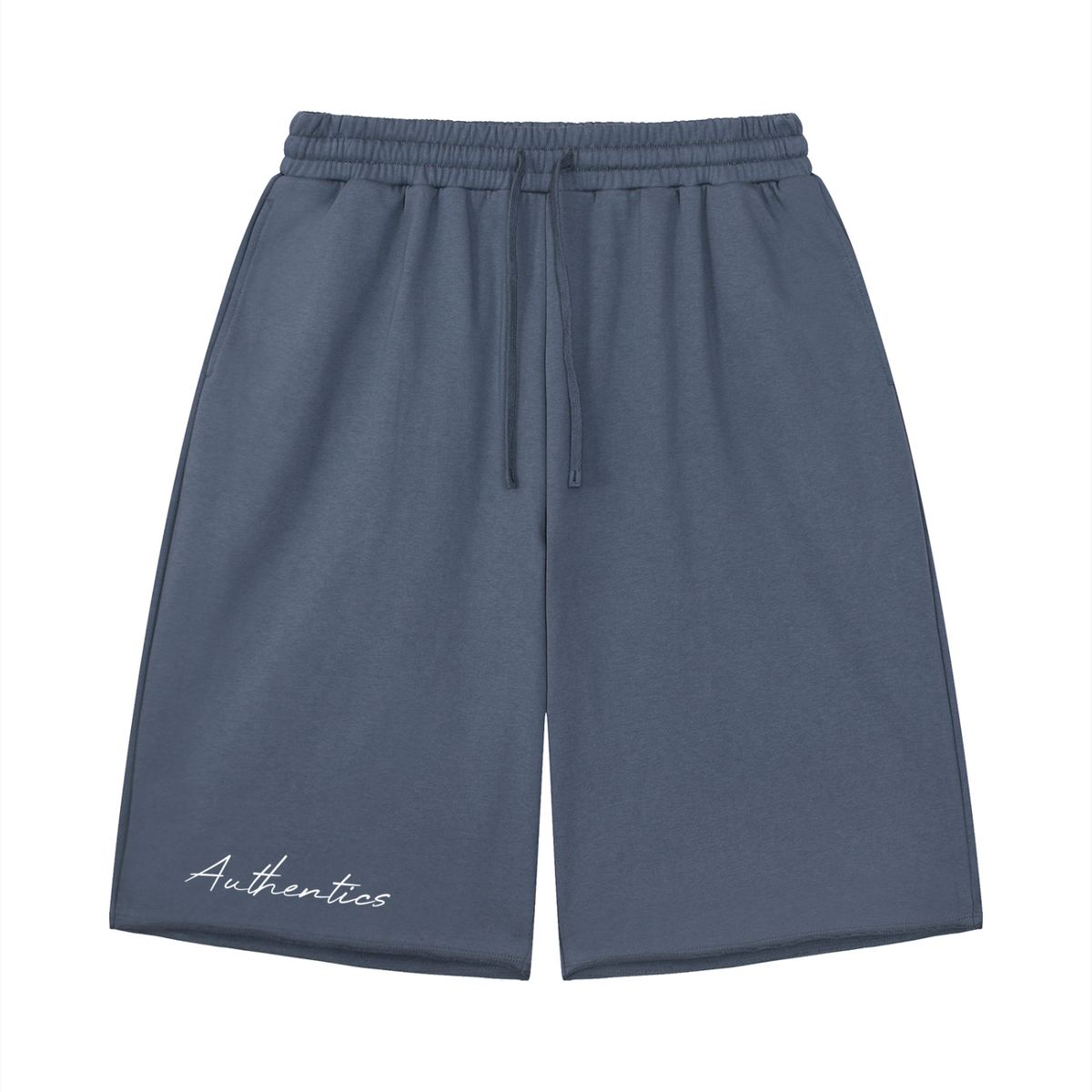 Unisex Loose Raw Edge Shorts