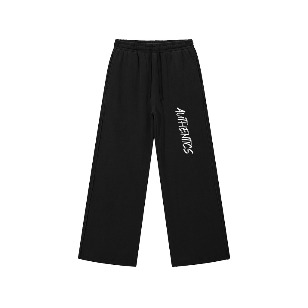 Snow Washed Raw Edge Sweatpants