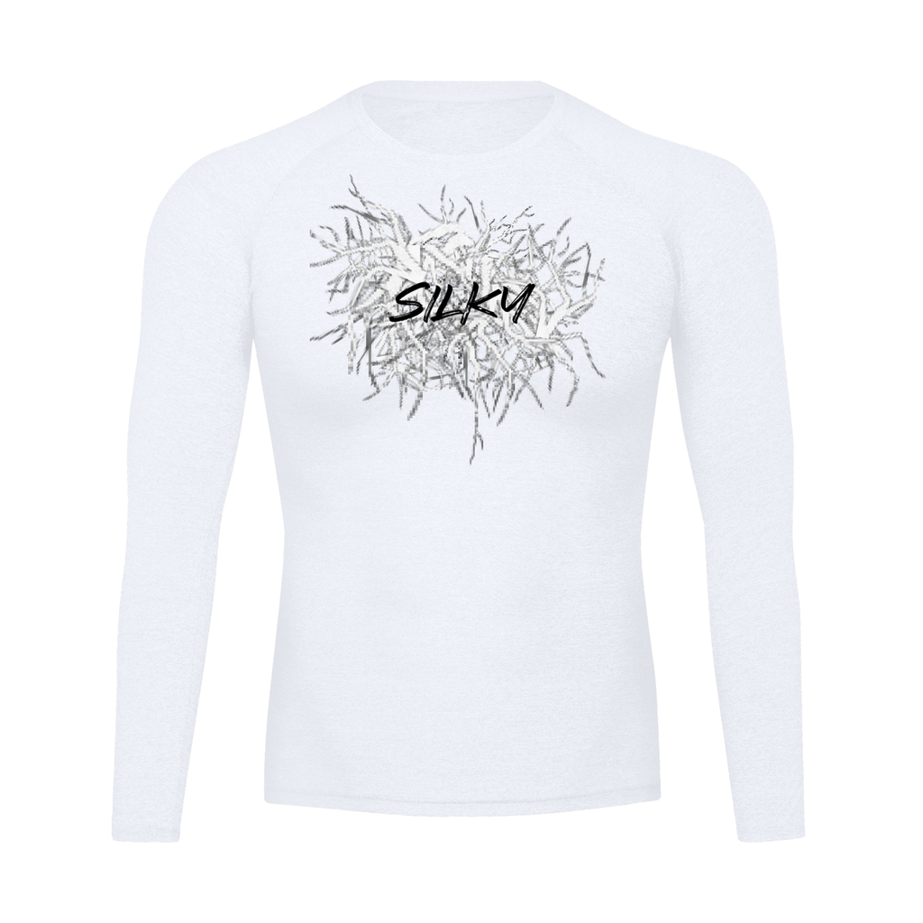 Compression long sleeve gym tee