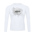 Compression long sleeve gym tee