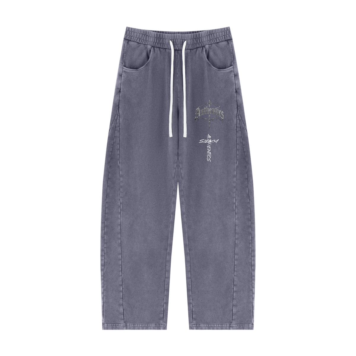 Unisex Mineral Wash Barrel Sweatpants