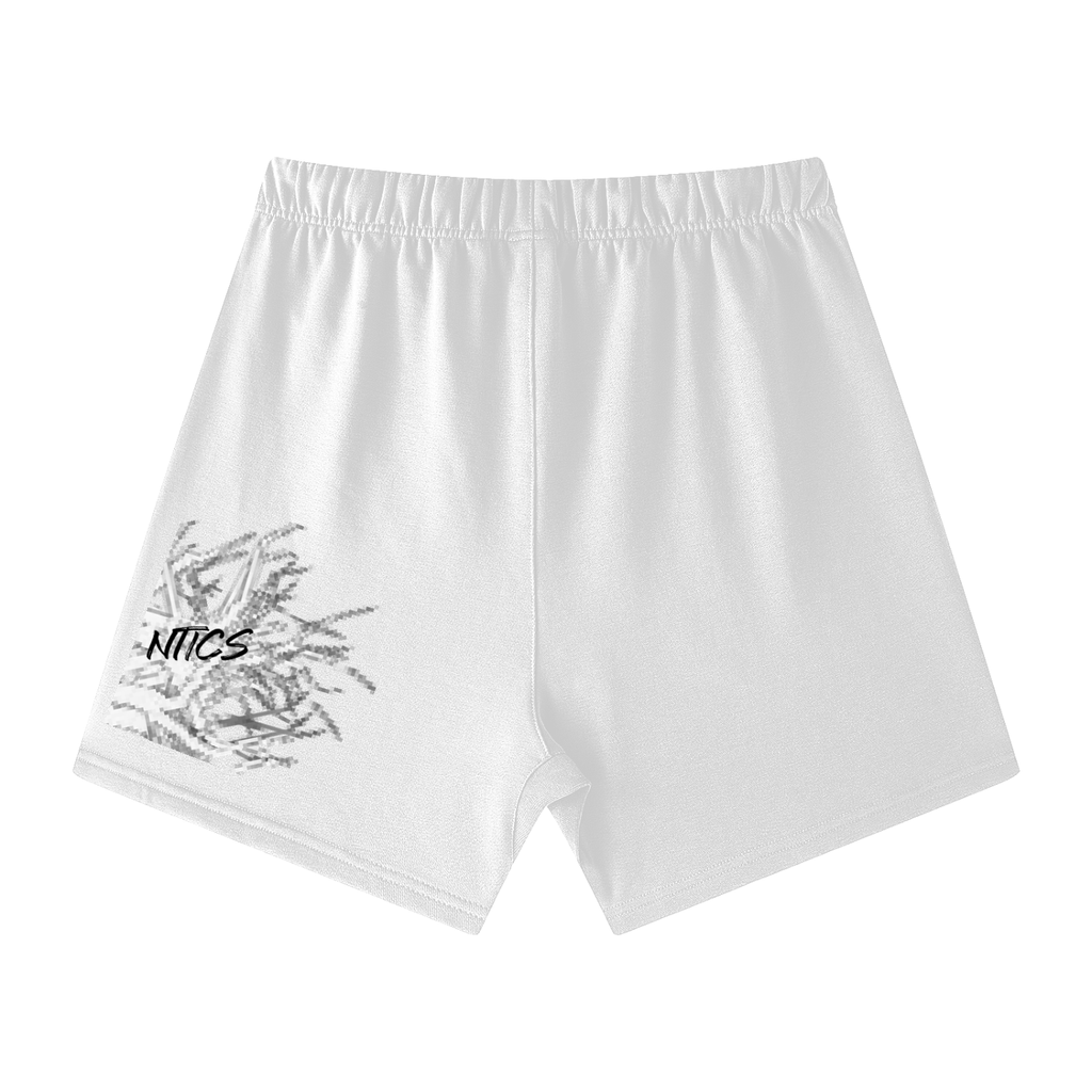 Unisex Earth Tone Loose Fit Cotton Shorts